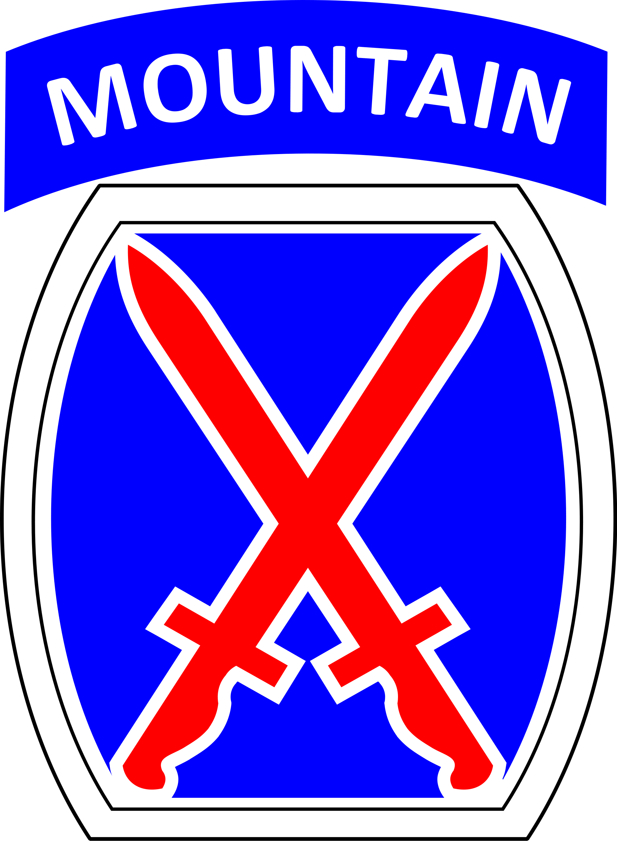 Items From Lewis St. John  And The 10th Mountain Division In The United States Army Based At Fort Drum, New York. Formerly Designated As A Mountain Warfare Unit.